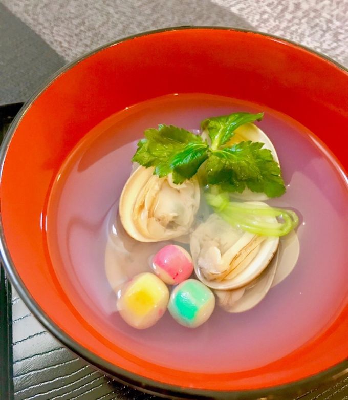 【雛祭り・お食い初め】蛤のお吸い物 潮汁-レシピのメイン写真