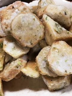 簡単!里芋と高野豆腐の磯辺揚げ-レシピのメイン写真
