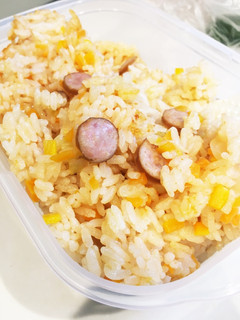 シンプル比率*炊飯器ケチャップライス-レシピのメイン写真