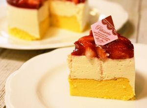 いちごたっぷり！ダブルチーズケーキ-レシピのメイン写真