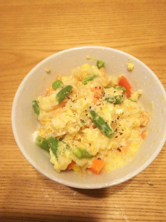 レンジで 半熟卵かけご飯-レシピのメイン写真