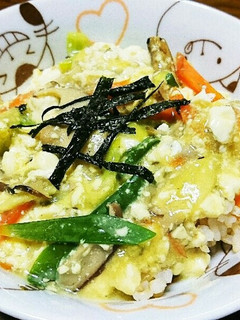 豆腐の玉子丼風-レシピのメイン写真