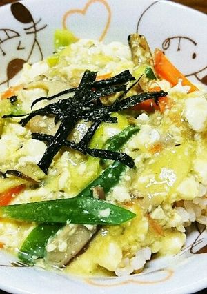 豆腐の玉子丼風-レシピのメイン写真