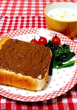 簡単♡チョコトースト♡板チョコで♡-レシピのメイン写真