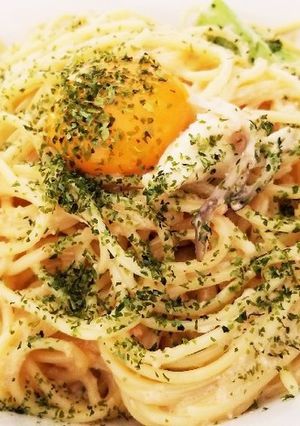 明太子とアスパラのクリームパスタ-レシピのメイン写真