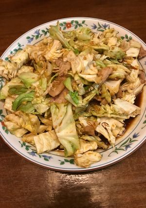 キャベツと豚肉の味噌炒め-レシピのメイン写真