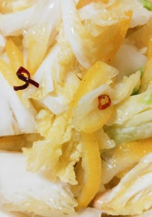 白菜の柚子漬け-レシピのメイン写真