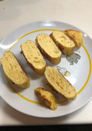 マヨネーズで美味しいふわふわ卵焼き-レシピのメイン写真