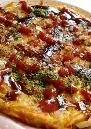 小麦粉無し☆お豆腐お好み焼き-レシピのメイン写真