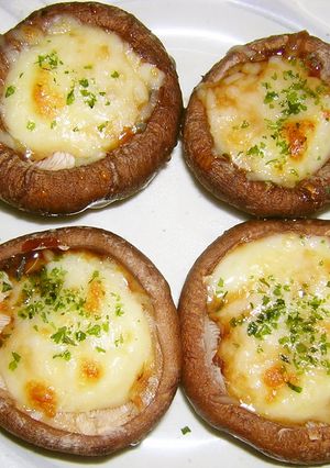 お弁当・シイタケのマヨチー焼き♪-レシピのメイン写真