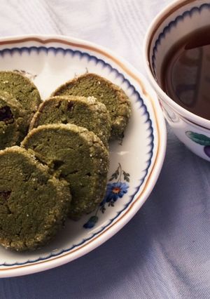 ♡ラムレーズン抹茶サブレ♡-レシピのメイン写真