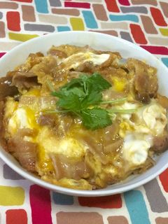 超簡単☆こってりこく旨!豚玉他人丼-レシピのメイン写真