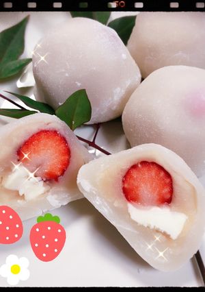 ☆白あんdeいちご大福クリチVer.-レシピのメイン写真