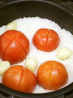 まるごとにんにく&とまとご飯☆イタリアン-レシピのメイン写真