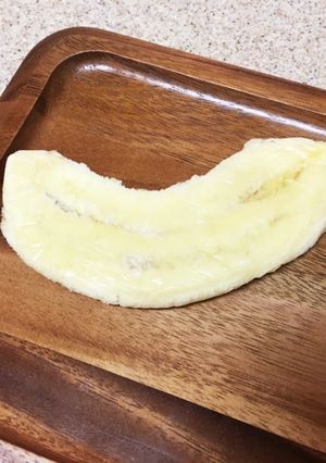 時短簡単☆切りもしない平アイスバナナ-レシピのメイン写真