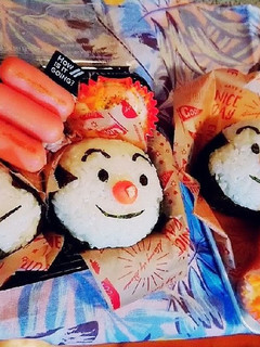 キャラ弁 おにぎりまん&こむすびまん-レシピのメイン写真