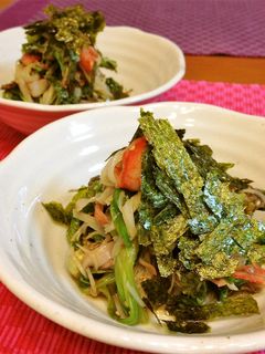 セリの中華風サラダ-レシピのメイン写真