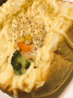 グラタンパン、グラタンにも?-レシピのメイン写真