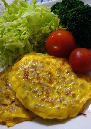 お弁当にGood★豚ひき肉のピカタ-レシピのメイン写真