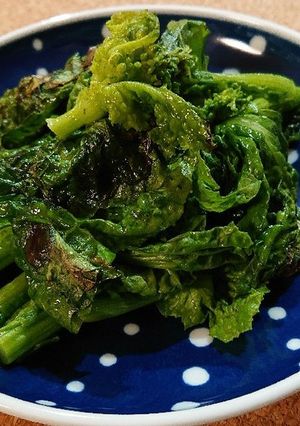 魚焼きグリルで簡単☆菜の花シンプル焼き-レシピのメイン写真