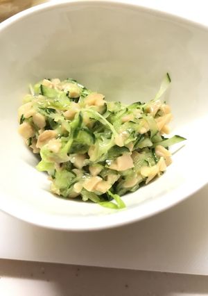 野菜嫌いの子どもでも食べれる！納豆サラダ-レシピのメイン写真