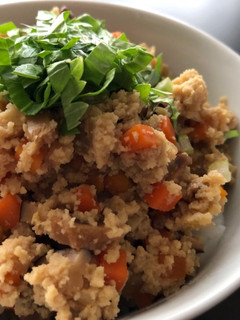 高野豆腐のそぼろご飯-レシピのメイン写真