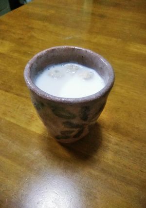 梨湖の睡眠薬カモミールミルク-レシピのメイン写真