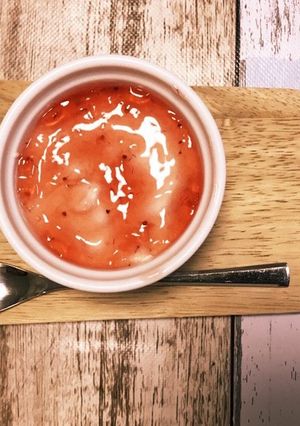簡単！ストロベリーレアチーズケーキ-レシピのメイン写真