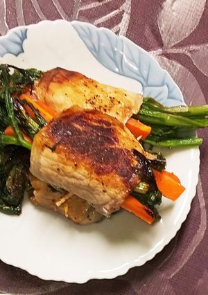 野菜たっぷり肉巻き❗️-レシピのメイン写真