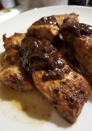 鶏むねの味噌粕漬け焼き-レシピのメイン写真