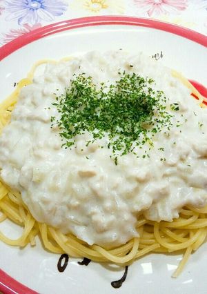 ☆節約☆簡単ホワイトスパゲティ-レシピのメイン写真