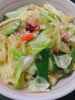 089 しもつかれさっぱり中華サラダ丼-レシピのメイン写真