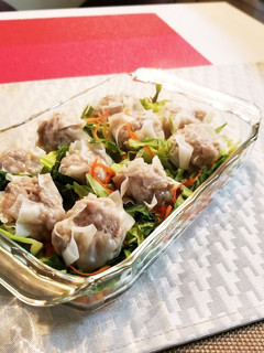 野菜とレンチン簡単焼売-レシピのメイン写真