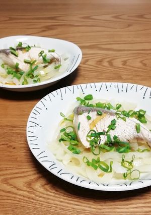 簡単！ブリと野菜のヘルシー蒸し-レシピのメイン写真