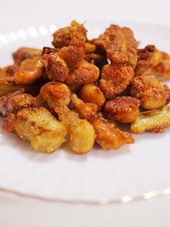 手が止まらない!大豆とゴボウの唐揚げ!-レシピのメイン写真