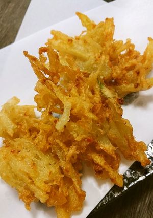 095 しもつかれとヤーコンのかき揚げ-レシピのメイン写真