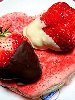 可愛い♡苺チョコのクレープケーキ♡-レシピのメイン写真