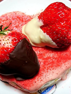 可愛い♡苺チョコのクレープケーキ♡-レシピのメイン写真