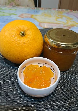黄金比率！濃縮果汁甘夏マーマレード♪-レシピのメイン写真
