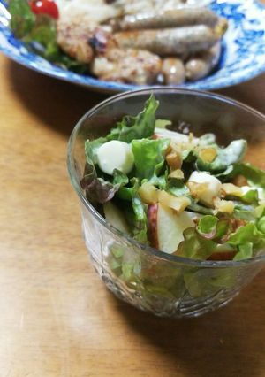 超簡単☆リンゴの入ったヨーグルトサラダ-レシピのメイン写真