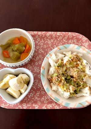 8か月の離乳食-レシピのメイン写真