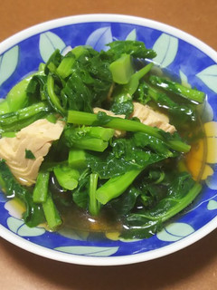 菜の花とツナのサッと煮-レシピのメイン写真