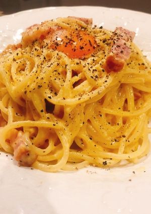 最高傑作！簡単！重くない！カルボナーラ-レシピのメイン写真