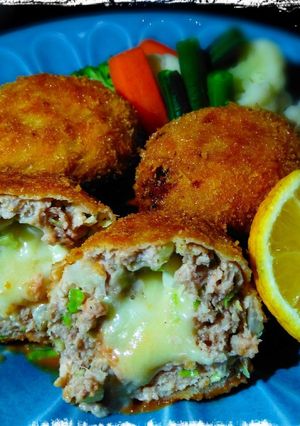 ちょっとヘルシー！キャベツ・チーズめんち-レシピのメイン写真