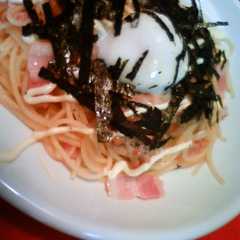 รูปของ クセになる～❤絶対美味しい納豆パスタ
