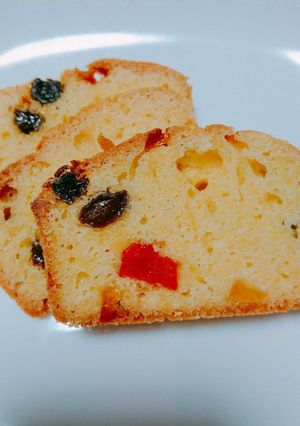 HM大活躍【フルーツパウンドケーキ】-レシピのメイン写真