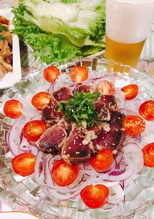 鰹ON！の血液サラサラ玉ねぎサラダ♪-レシピのメイン写真