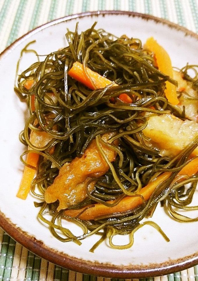作り置き☆切り昆布とさつま揚げの煮物-レシピのメイン写真