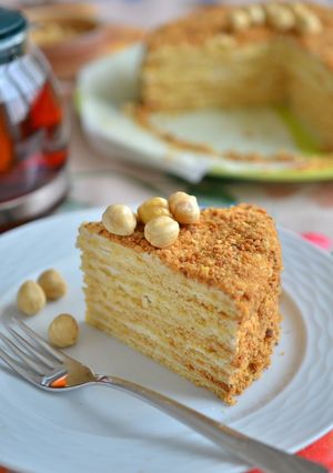 ロシアのはちみつケーキ☆メドヴィク-レシピのメイン写真