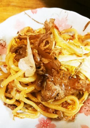 屋台のようなべたつかない、焼きそば-レシピのメイン写真